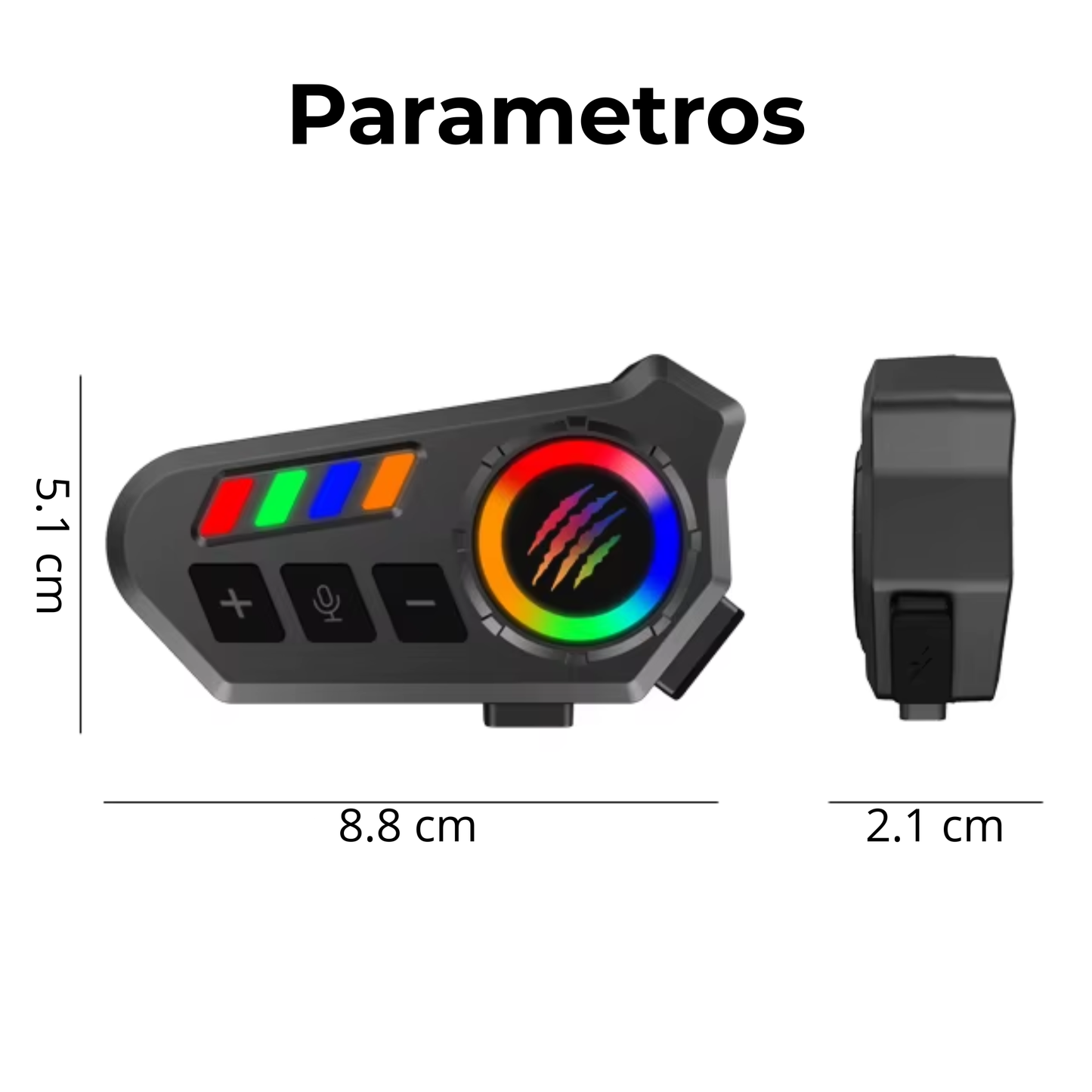 Audífono Bluetooth para Casco de Moto